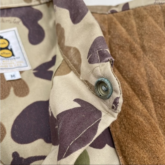 Bob Allen Ducks Unlimited Maynard Reese Hunting Coat Med Camo Jacket 1978 USA LH - Picture 15 of 16